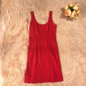Boston Proper Red Sheath Dress